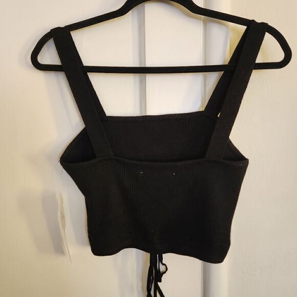 Madden Girl 2 Piece Ribbed Knit Tank Top and Biker Short Set Size XL - Picture 7 of 10